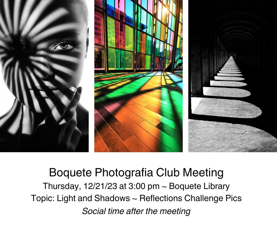 Boquete Photografia Club Meeting
