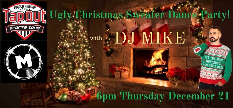 Ugly Christmas Sweater Dance Party-DJ Mike