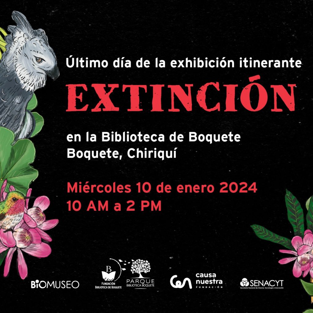 "Extinction" presented by the Biomuseum