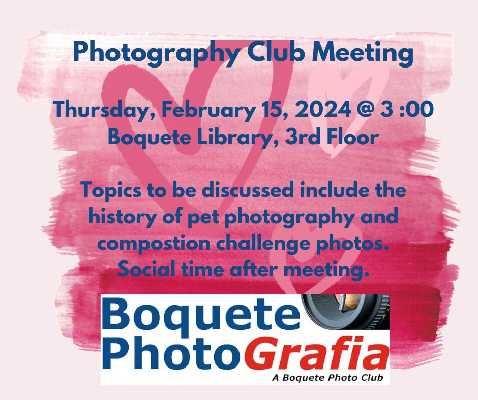 Photography Club Meeting